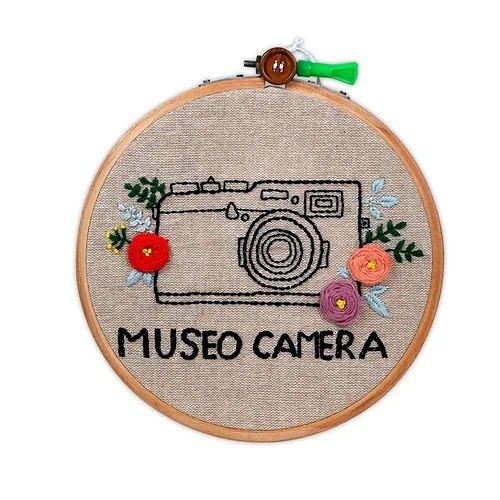 Embroided Hoops (floral)