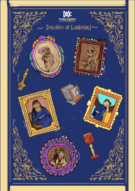 Museo sticker sheet (Beauties of Lucknow)